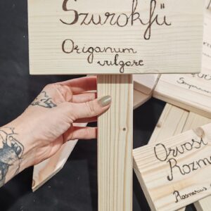 Kültéri Növénytáblák (20x35cm) előkészített